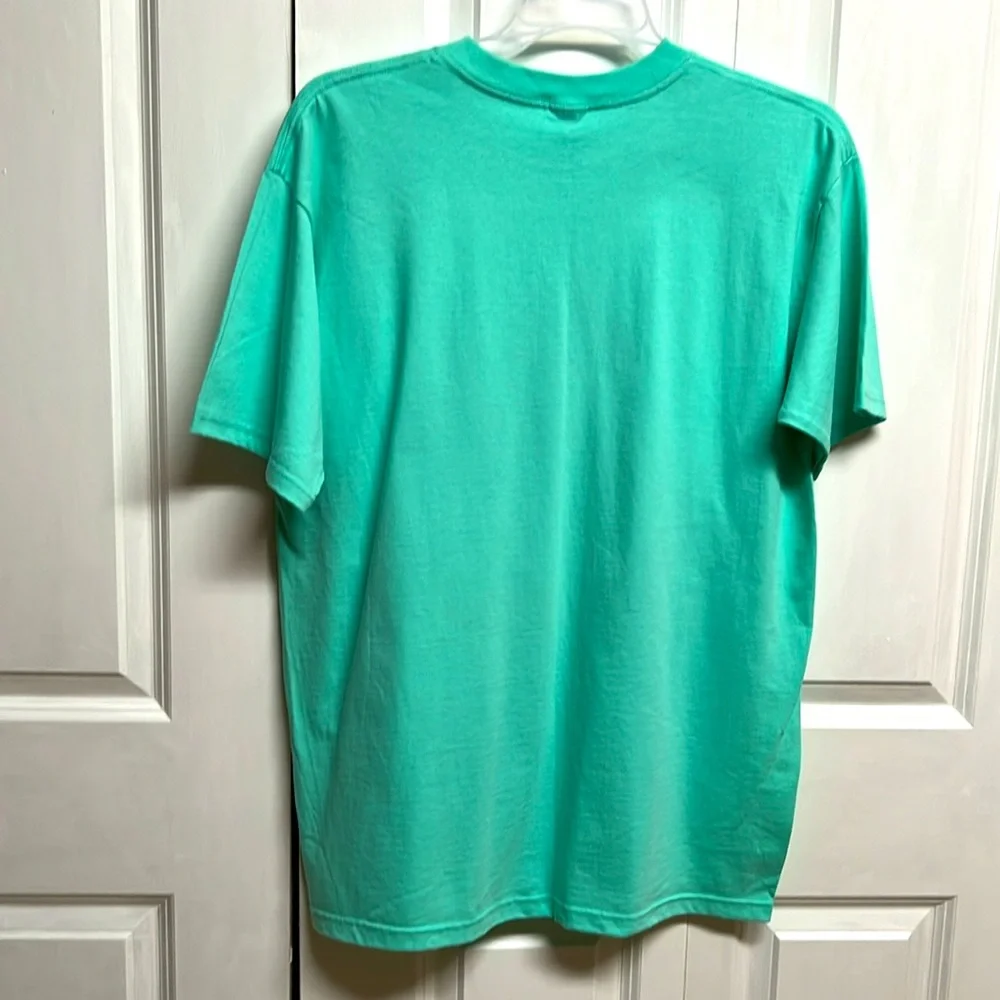Anvil Eagle Beach Florida Graphic Design Tee Shirt Size L NWT